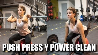 Clase de Halterofilia Push Press y Power Clean [upl. by Gertrude871]