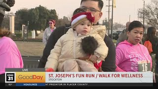 St Josephs Fun RunWalk for Wellness 8am [upl. by Nahtnamas807]