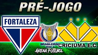 FORTALEZA x CRICIÚMA Campeonato Brasileiro  Narração [upl. by Mendoza629]