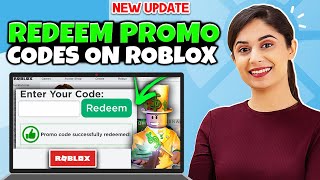 How To Redeem Promo Codes On Roblox 2024  Redeem Codes On Roblox  Full Guide [upl. by Ahseela265]