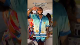 Davido join the Hmmm dance challenge Chris Brown ft Davido Hmmm with lyrics subscribe I sub back [upl. by Ishii]