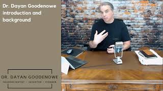 Dr Goodenowe introduction [upl. by Ahsenev]