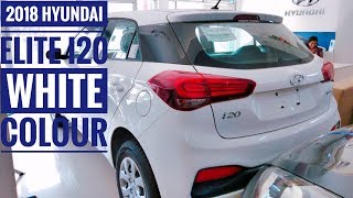 2018 Hyundai Elite I20 White  Interior and Exterior  Price 2k18 [upl. by Barling]