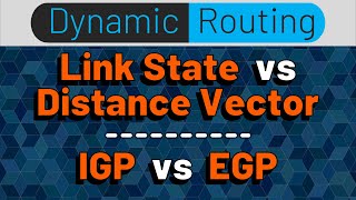 EGP  IGP  Distance Vector  Link State  Dynamic Routing Protocols  OSPF EIGRP BGP RIP ISIS [upl. by Saddler]