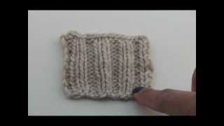 Loom Knit Lab Create Ribbing on a Knitting Loom [upl. by Anabel]