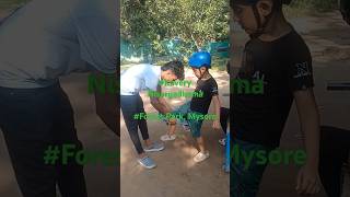 Kaveri Nisargadhama zipline entertainment Forest Park coorg [upl. by Callean]