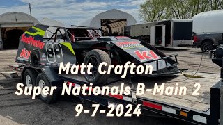 Matt Crafton BMain Super Nationals 962024 [upl. by Secnirp]