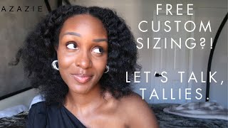 FREE Custom Sizing for Formal Dresses TALL GIRLS TAP IN  Azazie Review [upl. by Braswell861]