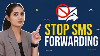 How to Stop SMS Forwarding  SMS Forwarding Ko Kaise Band Karen [upl. by Faulkner]