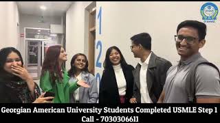 USMLE Passout Student Review  Georgian American University  Georgia  VMAP [upl. by Leopoldeen]