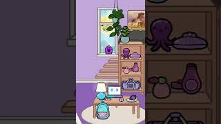 Teen Room Design Ideas Pt 25 💜 Free Purple 💜 Toca Boca tocagirlz [upl. by Prissy]