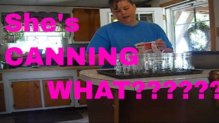 Tessie is Canning WHAT Why you ask stay tuned  Homestead Tessie Mobile Home Living [upl. by Eiuqcaj]