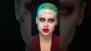 🃏JOKER MAKEUP TUTORIAL joker jokermakeup cosplay makeup halloween harleyquinn [upl. by Anayeek]