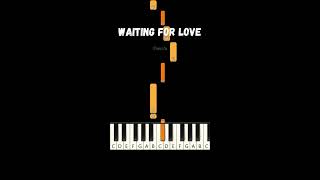 Waiting For Love 💞 Avicii 💞 EASY Piano Tutorial [upl. by Oiceladni]