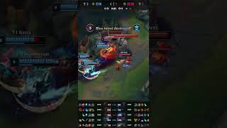 T1 Dive Gen G Worlds 2024 Semifinals Game 3 worlds2024 t1 leagueoflegends geng [upl. by Einhapets]