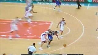 Jared Jeffries Defense Forces 24 sec Violation [upl. by Gorlicki]