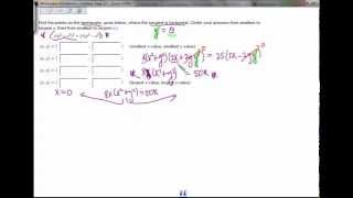 Finding Horizontal Tangents on a Lemniscate [upl. by Rinaldo]