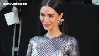 Heart Evangelista  Paris Fashion Week 26 september 2024 show Schiaparelli [upl. by Vasya]