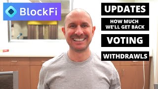 IMPORTANT BlockFi Update  Withdrawing Your Crypto FINALLY amp How To Vote [upl. by Burrow]