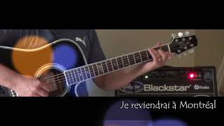 Je reviendrai à Montréal  Robert Charlebois  reprise acoustique [upl. by Inahc]