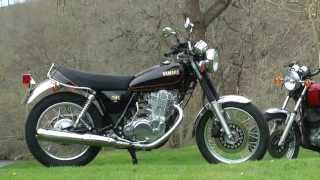 Essai Yamaha SR 400  Le retour du kick [upl. by Eellah]