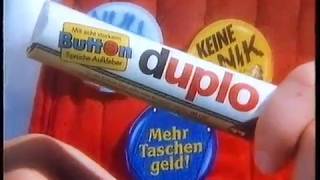 Duplo Werbung Aufkleber 1983 [upl. by Dyane124]