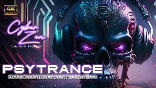 4K UHD 💢Deep Focus  Godmode  Motivation PsyTrance  Dark Series Episode XV [upl. by Samalla443]