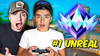 Mein BRUDER hat den HÖCHSTEN RANK in FORTNITE erreicht 👑 1 UNREAL in Europa [upl. by Ailasor]