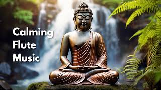 Calming Flute Music  Buddha Flute Meditation Music [upl. by Einafit]