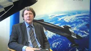 SKYLON Spaceplane SSTO designer Alan Bond talks to Flight International [upl. by Helsie]