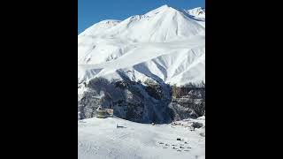 Gudauri Panorama  Surroundings of Gudauri Ski resort gudauri georgia skiresorts [upl. by Keffer323]