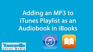 Adding MP3 to iTunes Audiobook playlist [upl. by Terrill656]