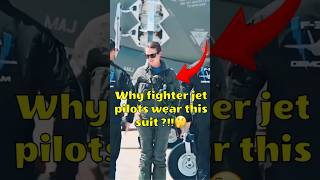 Why fighter jet pilot wear G suit shorts uniform fighterjet aviationfacts avgeek [upl. by Joao675]