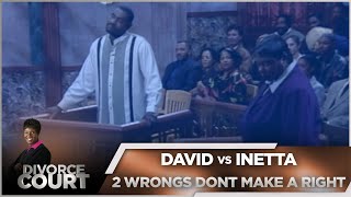 Divorce Court OG  David vs Inetta  2 Wrongs Dont Make a Right  Season 1 Episode 194 [upl. by Oicaroh181]