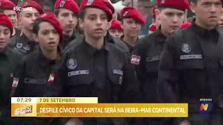 Desfile cívico da capital vai ser realizado na BeiraMar Continental [upl. by Scarito]