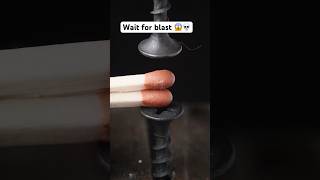 Wait for blast 😱 Friction welding 🗿asmr satisfying [upl. by Nekal]