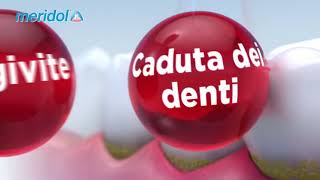 Dentifricio e collutorio meridol® per la prevenzione dei problemi gengivali [upl. by Culberson]