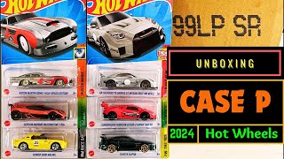 Unboxing  Hot Wheels 2024 Case P [upl. by Ahsai830]