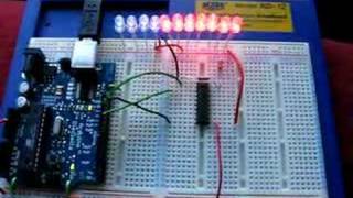 Darlington pairs driving LEDs [upl. by Ina]