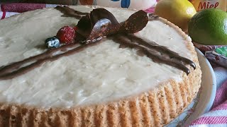 gâteau au citron 🍋🍋‍🟩🍋🍋‍🟩 graines de pavot crème pâtissière كيكة الليمون الحامض 🍋‍🟩🍋🍯🍯🍯اكثر من رائع [upl. by Cowie235]