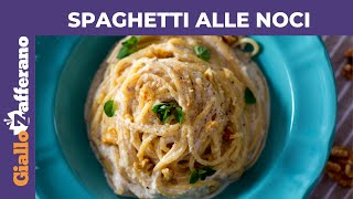 SPAGHETTI ALLE NOCI SAPORITI E CREMOSI [upl. by Ylla312]