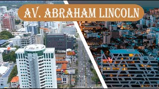 Av Abraham Lincoln SD 4k Distrito Nacional Santo Domingo República Dominicana [upl. by Anoniw]