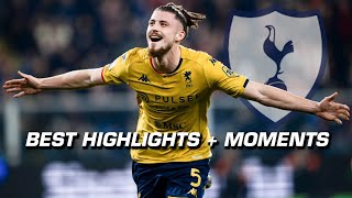 Radu Drăgușin Best Moments And Highlights ● Welcome To Tottenham Hotspur [upl. by Allehc972]