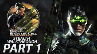 Splinter Cell Pandora Tomorrow  Stealth  HARD  No KO  Mission 1  CenterStrain01 [upl. by Naarah]