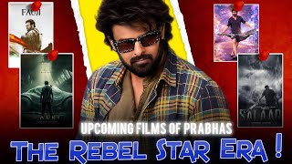 Upcoming Movies Of Prabhas  Prabhas upcoming films in the next 5 years  Salaar 2  The Rajasaab [upl. by Georgina]