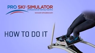 Pro ski simulator  How the ST control computer works [upl. by Cami]