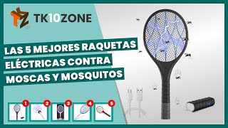 Las 5 mejores raquetas eléctricas para eliminar moscas y mosquitos [upl. by Gwenni]