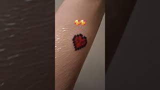 Now Minecraft will always be with me ✨️🫂🙂‍↕️ minecraft tattoo [upl. by Anirret]