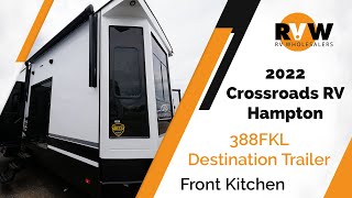 2022 Hampton 388FKL Destination Trailer WalkThrough [upl. by Azral]