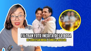 Filtran foto inédita de la boda de Christian Nodal y Ángela Aguilar [upl. by Enaht]